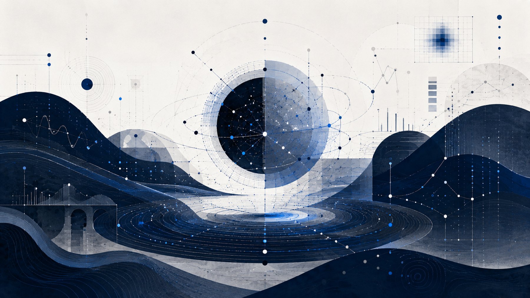 Structures and connections across a landscape