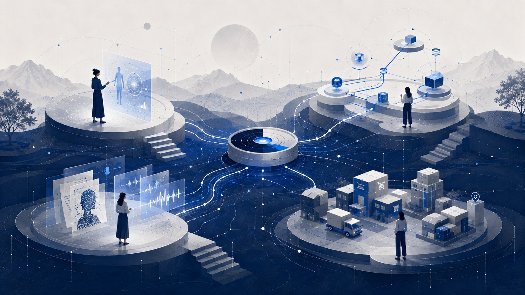 Four product environments built from one technical core