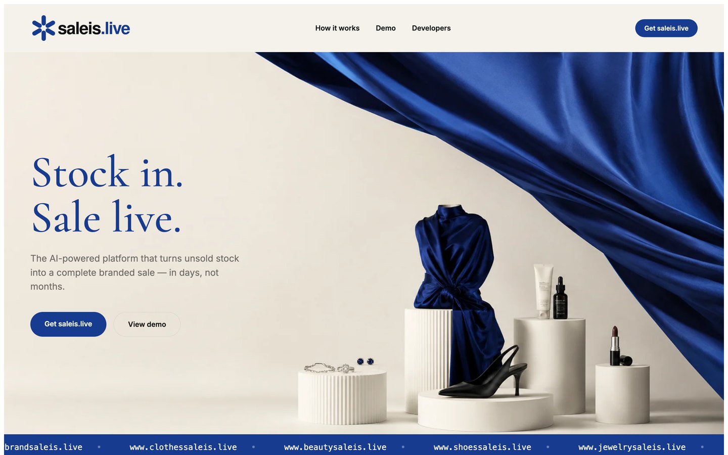 saleis.live interface